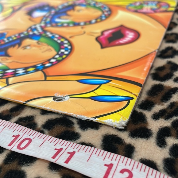 Lisa Frank CHECK HIM OUT! π Folder Vintage Rare Blonde 80s 90s Sunglasses Kiss - Picture 8 of 16